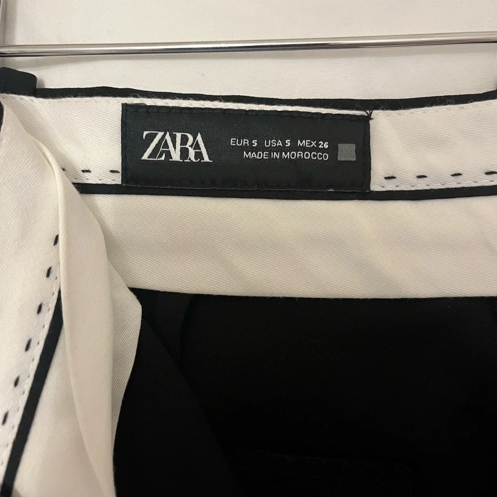 Zara Black Long Dress Shorts - Small - Picture 5 of 5